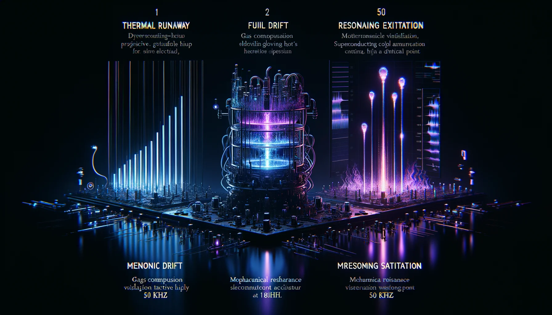 System-Level Instabilities — Four Modes Developing Over Thousands of Shots